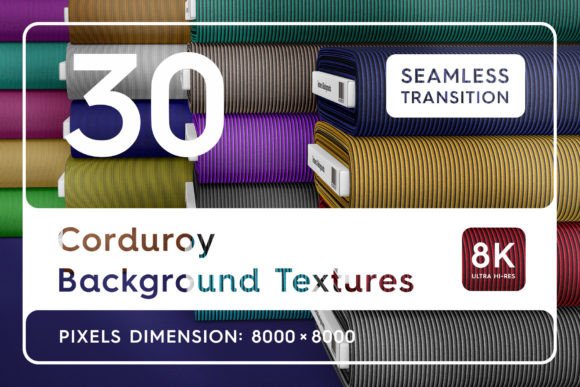 30 Corduroy Background Textures
