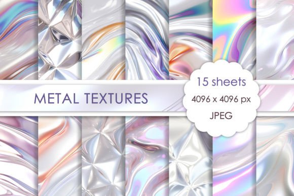 Abstract Metallic Textures Collection: A Comprehensive Guide to Digital Design Assets