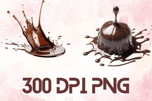Chocolate Splash Realistic Graphics 07