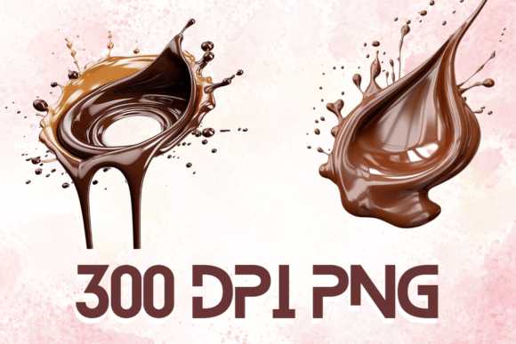 Chocolate Splash Realistic Graphics 08
