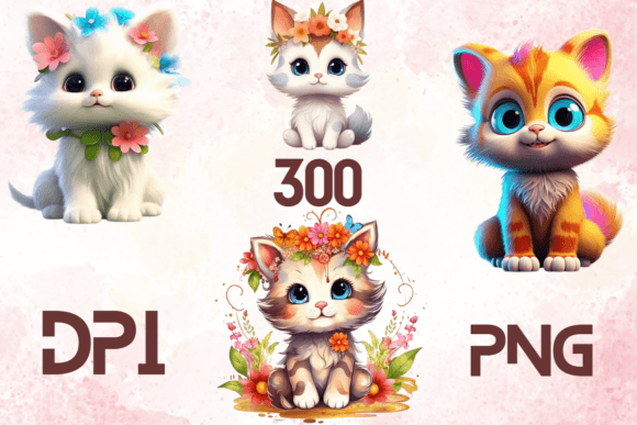 Cute Lovely Baby Cats Sublimation 02: A Practical Review of High-Resolution Feline Assets