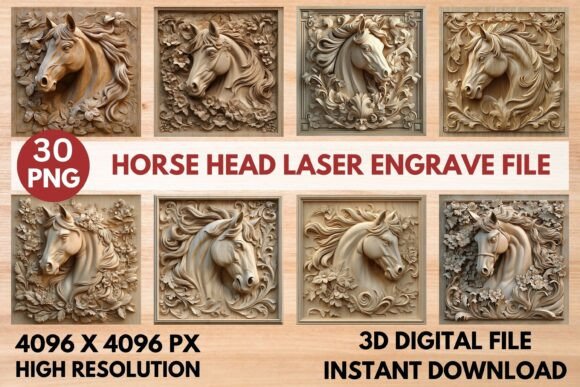 Elevate Your Craft: The Strategic Value of the Horse Head Laser Engrave File in Modern Personalization