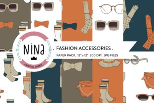 Fashion Digital Paper Pack Fashion Print: A Creative Resource for Modern Designers