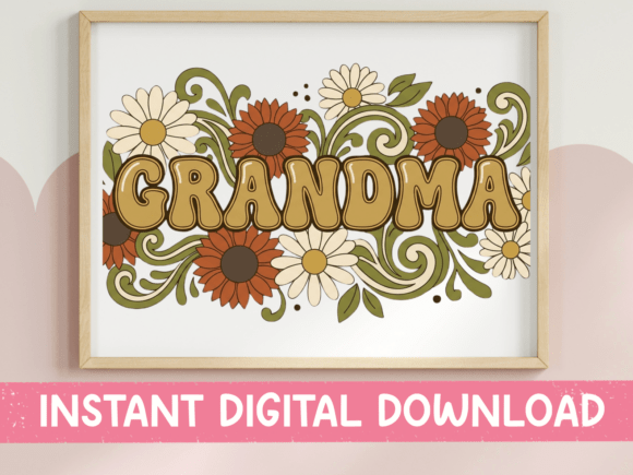 Grandma Earth Tone SVG Design