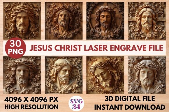 Jesus Christ Laser Engrave File: A Strategic Asset for Digital Fabrication Workflows