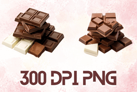 Realistic Chocolates Tasty Graphics 05