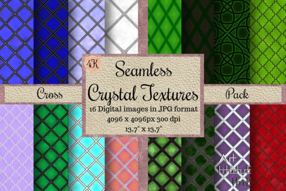 Seamless Crystal Textures - Cross Pack: The Definitive Asset for High-Fidelity Digital Creation